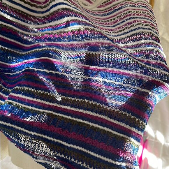 Veronica Beard Nabella Stripe Pointelle Sweater Tank Size S NWOT - Picture 6 of 6